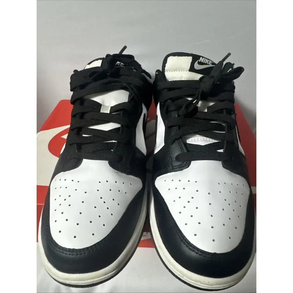 Size 11- Nike Dunk Low Black White Retro With OG Box